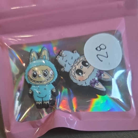 Croc Charms Blue Character Accessory - Picture 2 of 2